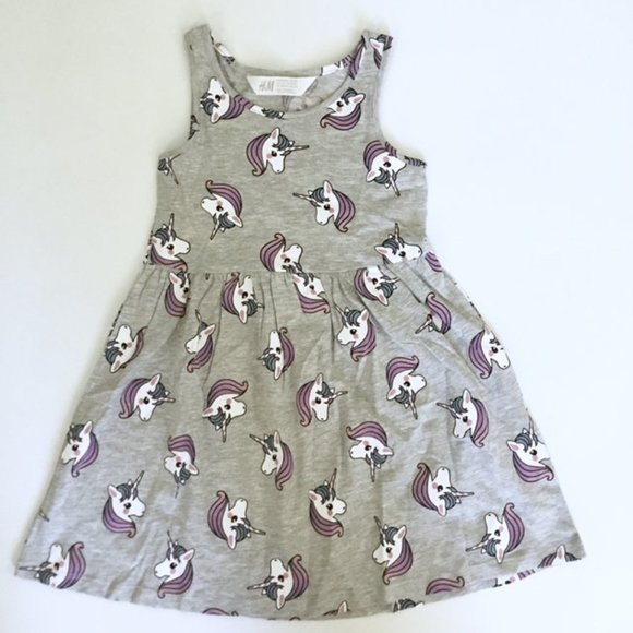 H&M Unicorn Summer Dress - Picture 1 of 2